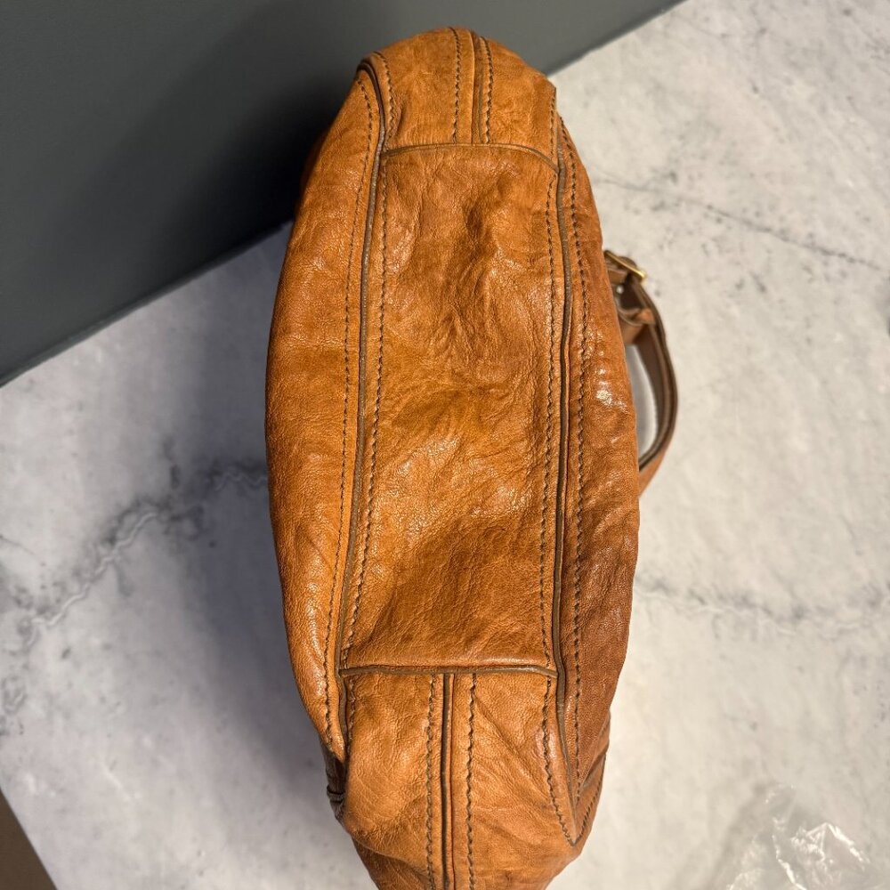Givenchy Cognac Brown Leather Hobo Bag - Picture 9 of 13